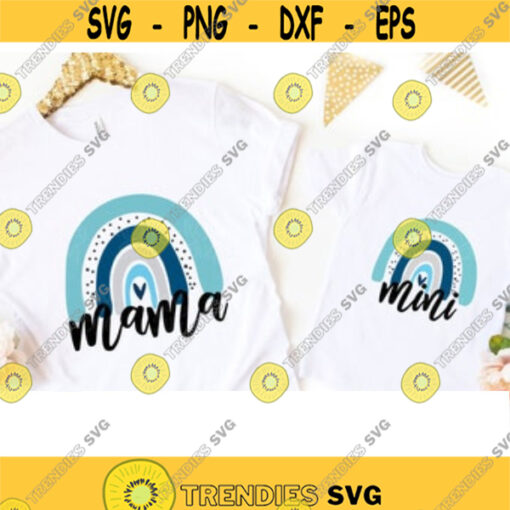 mama svg Mama svg Mama and mini svg Mommy and me svg Mamas Boy Mama clipart Sublimation designs download SVG files for Cricut