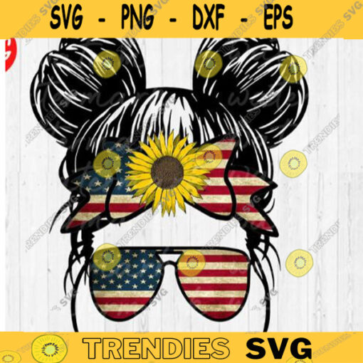 mom bun mom hair sublimation design mom life design downloads bandana funny mom usa flag 4th of July copy