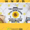 moms timeless inspiring loyal loving giver diverse get unified unsunny heroes beautiful Colorful Sunflower png sublimation PNG Design 256