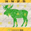 moose Mandala Svg Eps Png Jpg cricut file Instant download Design 246
