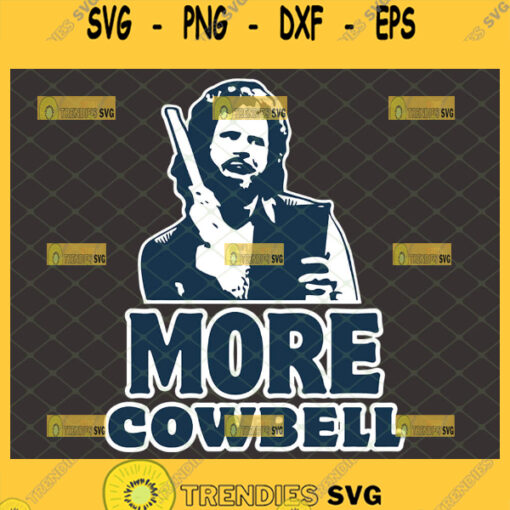 more cowbell svg snl saturday night live inspired
