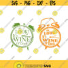 ok Look its Wine oclock Monogram Frame Cuttable Design SVG PNG DXF eps Designs Cameo File Silhouette Design 1505