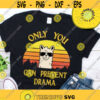 only you can prevent drama t shirt funny llama shirtDesign 3 .jpg