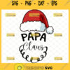 papa claus svg santa hat and beard svg diy christmas gift ideas for dad
