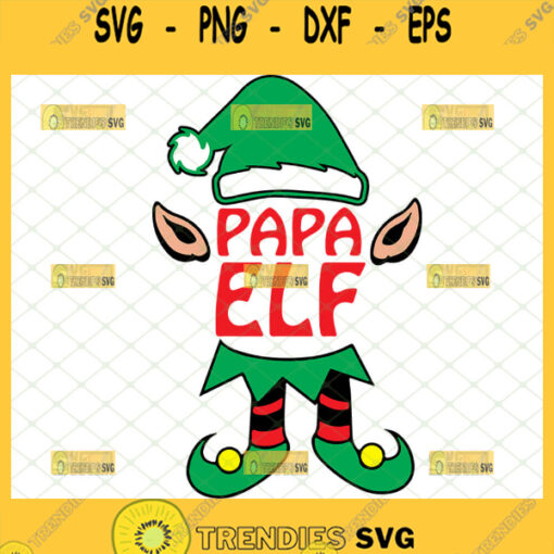 papa elf svg diy christmas shirt ideas for dad fathers day svg