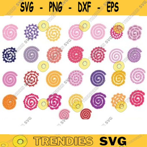 paper flowers svg flower template rolled flower svg paper flowers png flower template svg paper rose svg flower clipart flowers svg copy