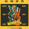 peace and love svg sign language svg