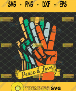 peace and love svg sign language svg