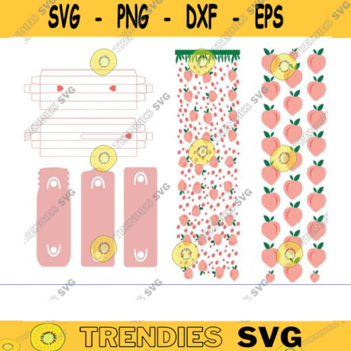 peach glitter pen wraps svg window epoxy glitter pen wraps svg bundle Glitter Pen patterns svg Pen Box Template Pen Packaging epoxy pen copy