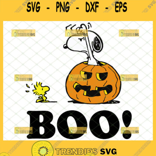 peanuts halloween snoopy woodstock boo svg