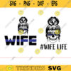 police wife svg thin blue line svg police svg back the blue svg police officer svg police wife png blue line svg police wife bundle Design 1142 copy