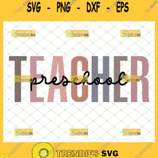 preschool teacher svg teacher daycare shirt ideas
