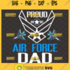 proud air force dad svg fighter jet svg military plane svg fathers day veteran svg