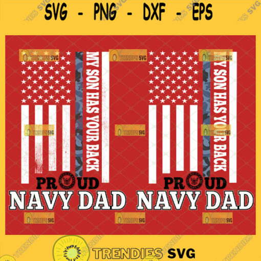 proud navy dad svg fathers day diy gift ideas for military