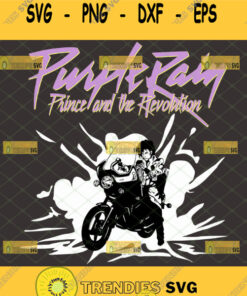 Purple Rain Prince And The Revolution Svg Svg Cut Files Svg Clipart Silhouette Svg Cricut Svg Fi