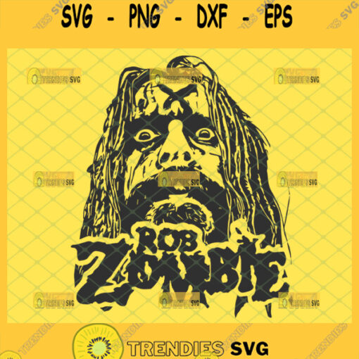 rob zombie svg white zombie rock band inspired