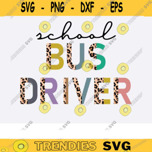 school bus driver half leopard svg png Bus Driver Png Bus Driver leopard Sublimation Design school svg back to school svg school bus copy