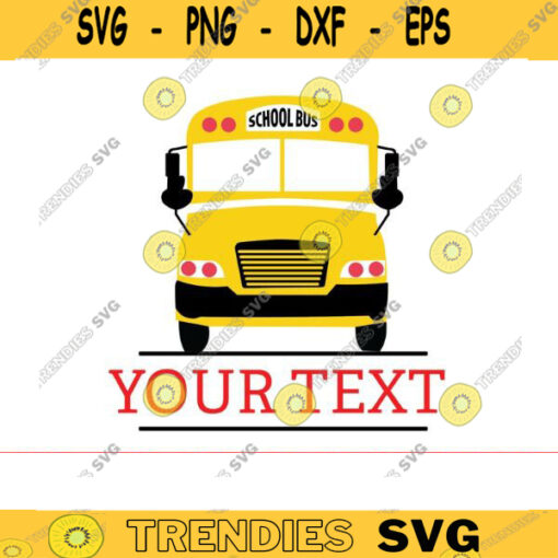 school bus svg school svg back to school svg monogram svg school bus monogram svg school bus name frame split monogram svg school png Design 1239 copy
