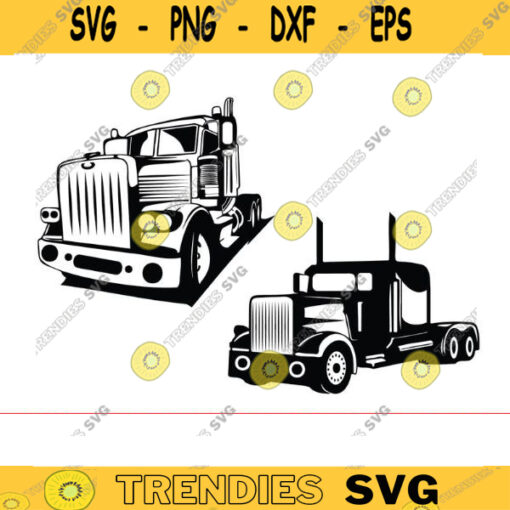 semi truck svg truck svg truck driver svg truck clipart 18 wheeler svg trucker svg big truck svg truck png 22 wheeler svg us truck Design 365 copy