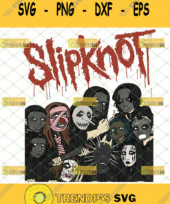 Slipknot Svg Heavy Metal Band Corey Taylor Gifts Svg Cut Files Svg Clipart Silhouette Svg Cricut