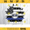 sunflower thin blue line svg thin blue line svg police svg back the blue svg police officer svg american sunflower thin blue line svg Design 154 copy