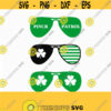 sunglasses for st patricks day svg Pinch patrol svg St Patricks Day Svg Shamrock SVG CriCut Files svg jpg png dxf Silhouette Design 541
