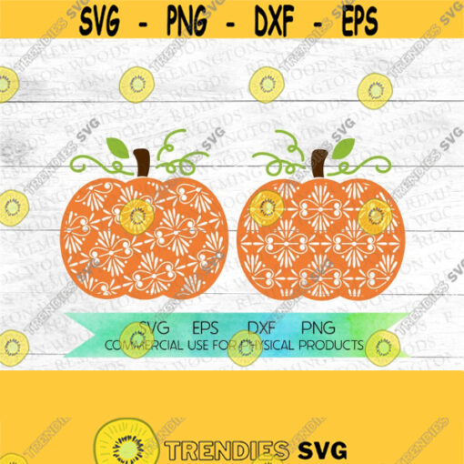 swirly pumpkins SVG fall thanksgiving SVG Design 185