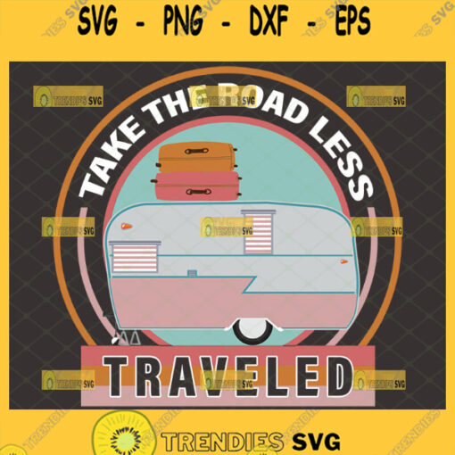 take the road less traveled svg