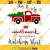 this is my hallmark christmas movies watching shirt png digital download Design 130