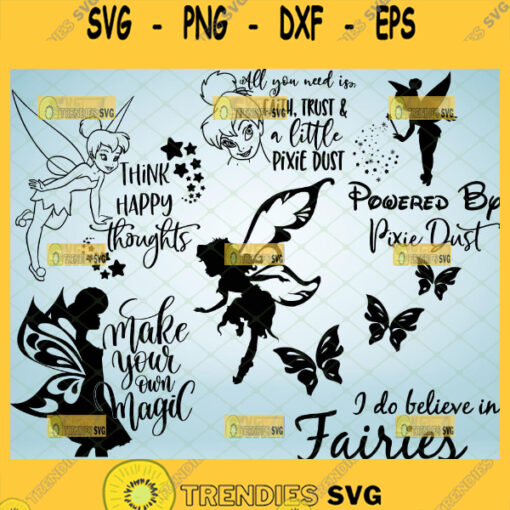 tinkerbell quotes svg