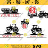 tractor monogram svg tractor svg farm tractor svg farm svg monogram svg name frame svg farmer SVG farm life svg tractors svg farm Design 388 copy