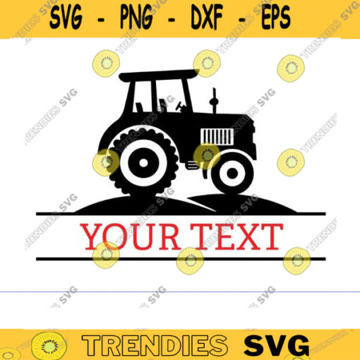 tractor monogram svg tractor svg farm tractor svg farm svg monogram svg name frame svg farmer SVG farm life svg tractors svg farm Design 742 copy