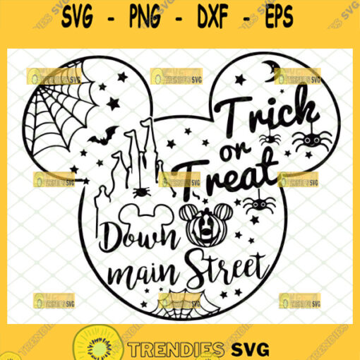 trick or treat disney svg