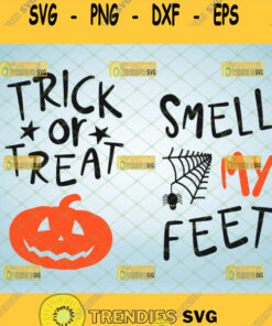 trick or treat smell my feet svg diy halloween baby socks ideas