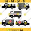 truck svg truck monogram svg old truck svg truck cut files truck silhouette lorry silhouette files Cricut files svg dxf eps png. .jpg
