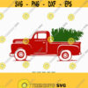 truck tree retro vintage winter holiday svgmerry christmasChristmas SVG Cutting File Svg CriCut Files svg jpg png dxf Silhouette cameo Design 70