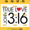 true love john 3 16 svg