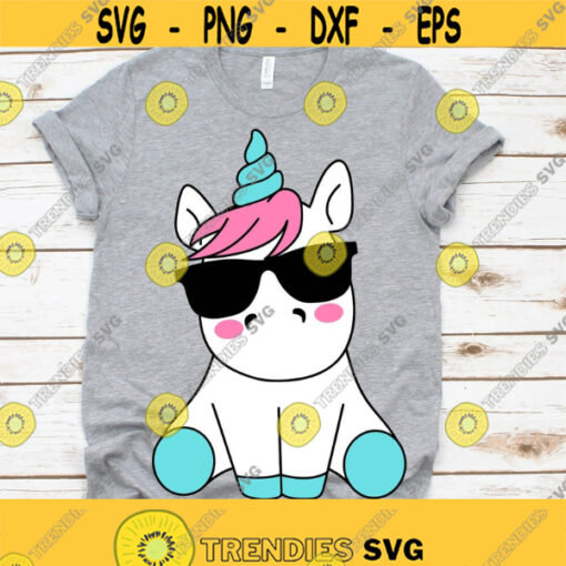 unicorn svg unicorn clipart unicorn birthday svg sister svg rainbow svg Bithday girl svg iron on clipart SVG DXF eps png Design 321