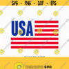 usa flag svg usa svg Fourth of July SVG 4th of July Svg Patriotic SVG America Svg Cricut Silhouette Cut File svg dxf eps Design 590