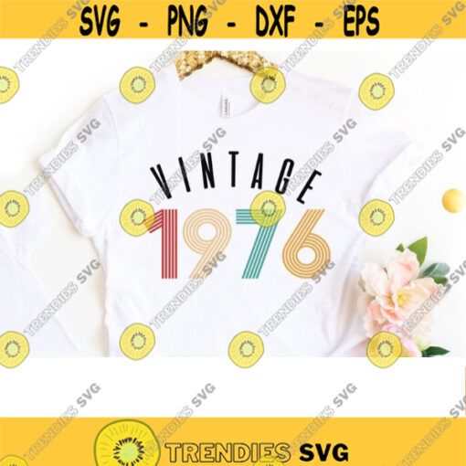 vintage 1976 png vintage birthday 1976 svg vintage svg 44th birthday svg Vintage 1976 Sublimation designs download