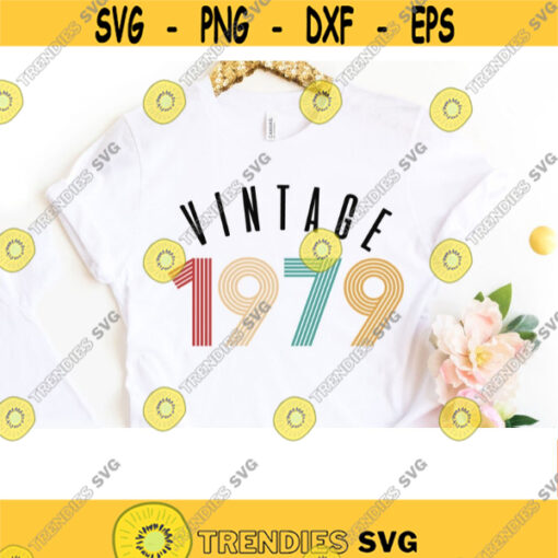 vintage 1979 png vintage birthday 1979 svg vintage svg 41th birthday svg Vintage 1979 Sublimation designs download