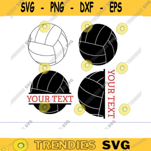 volleyball SVG volleyball monogram svg volleyball split name frame svg volleyball heartbeat svg volleyball ekg Svg monogram svg name Design 949 copy