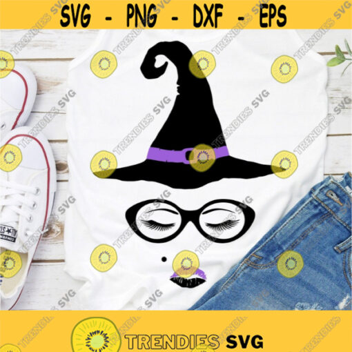 witch svg halloween svg fall svg autumn svg witches svg witch hat svg hocus pocus svg lip svg iron on clipart SVG DXF eps png Design 244