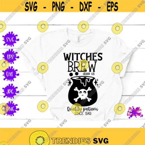 witches brew svg halloween svg cauldron svg halloween sign funny halloween decorations drink up witches Halloween witch quote coffee decor Design 254