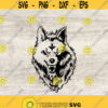 wolf svg wolf vector Silhouette and Cricut Files Svg Png Eps and Jpg Design 277