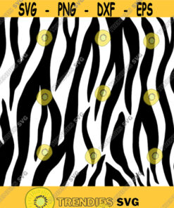 zebra print svg and png digital cut files animal print safari animal print Design 64