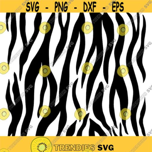 zebra print svg and png digital cut files animal print safari animal print Design 64