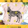 zebra svg zebra clipart safari svg animal svg africa svg zoo svg safari animal svg clipart iron on Shirt SVG DXF eps png pdf Design 281