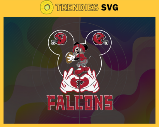 Atlanta Falcons Svg Falcons Svg Falcons Disney Mickey Svg Falcons Logo Svg Mickey Svg Football Svg Design 726