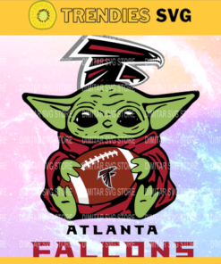 Atlanta Falcons YoDa NFL Svg Pdf Dxf Eps Png Silhouette Svg Download Instant Design -740